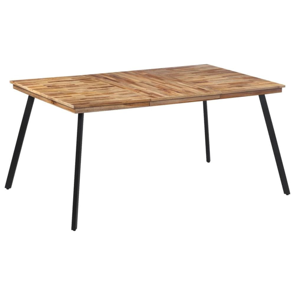 Petromila vidaXL Jedálenský stôl 169x98,5x76 cm tíkové masívne drevo